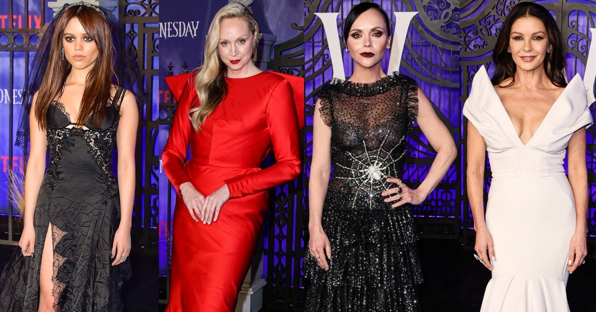 Gothic Glamour Takes Center Stage At Wednesday Premiere Jenna Ortega gothic-glamour-takes-center-stage-at-wednesday-premiere-jenna-ortega