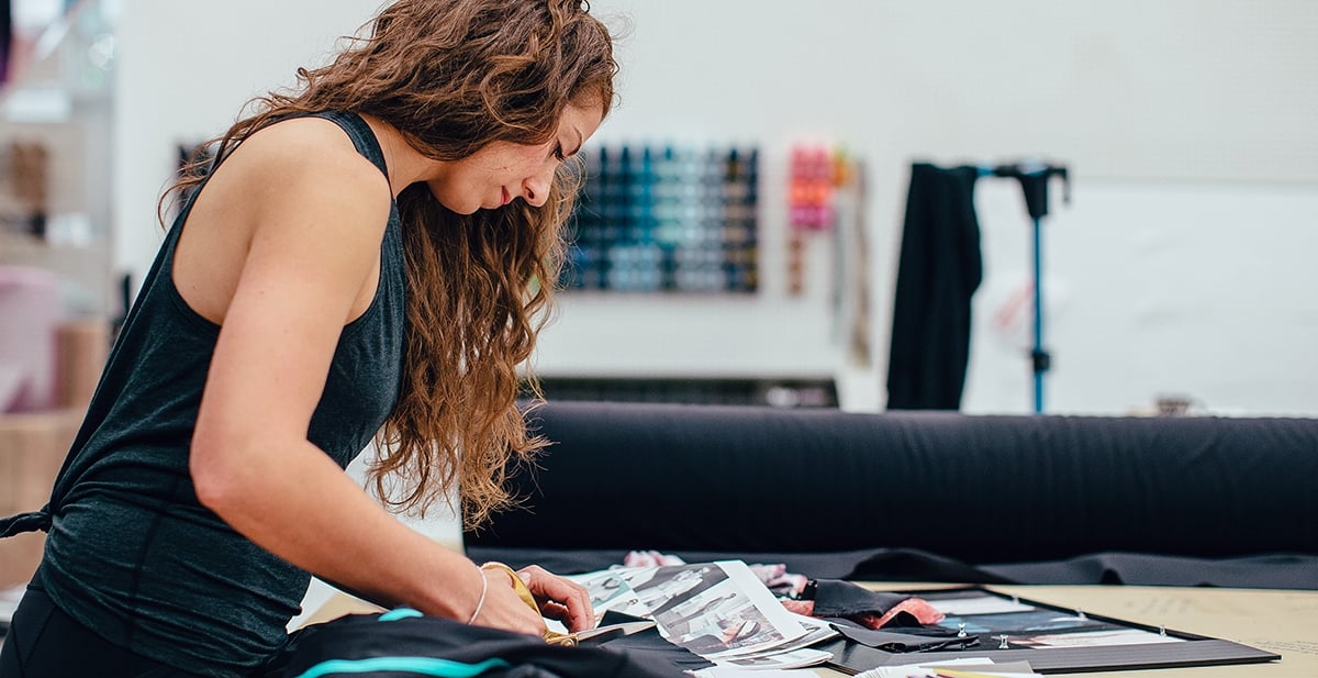 Lululemon's headquarters have a Whitespace Lab, where they create and continuously develop their cutting-edge technical fabrics