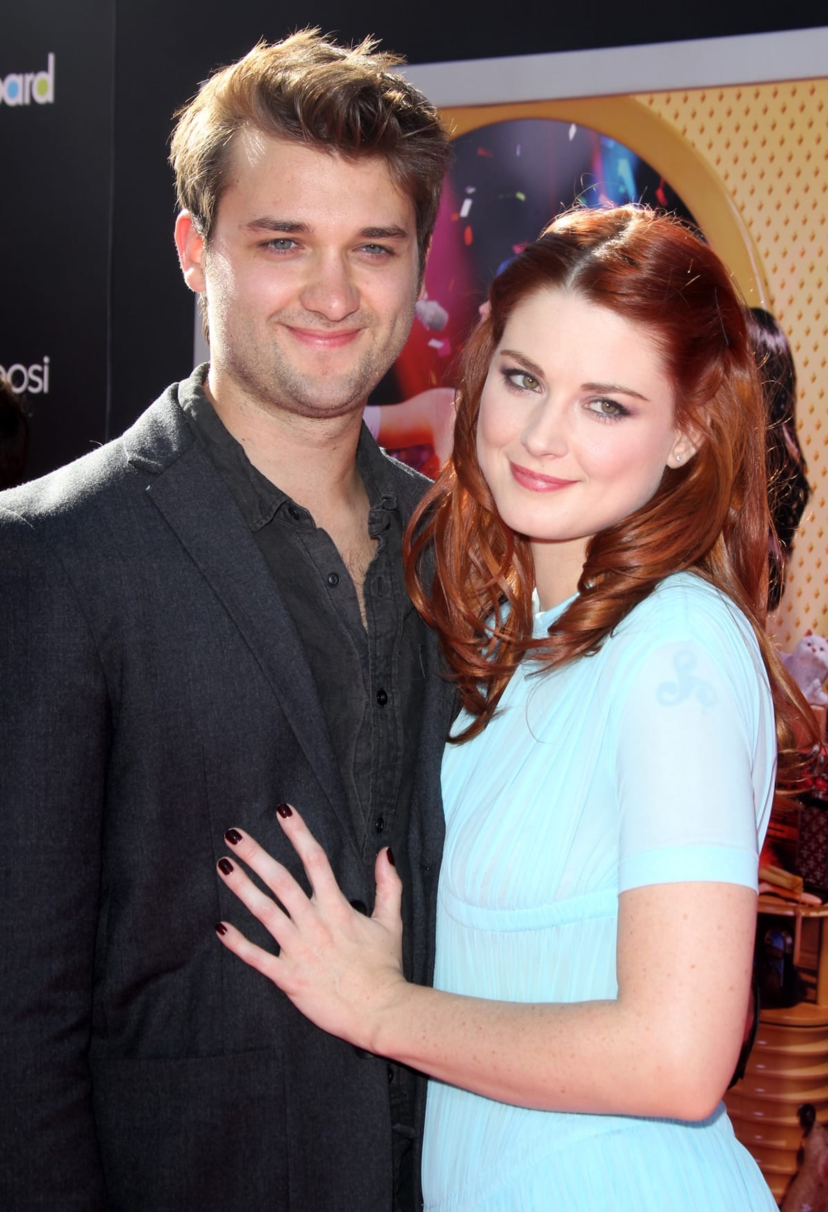 Katy Perry's lead guitarist Casey Hooper and actress Alexandra Breckenridge are married with two children