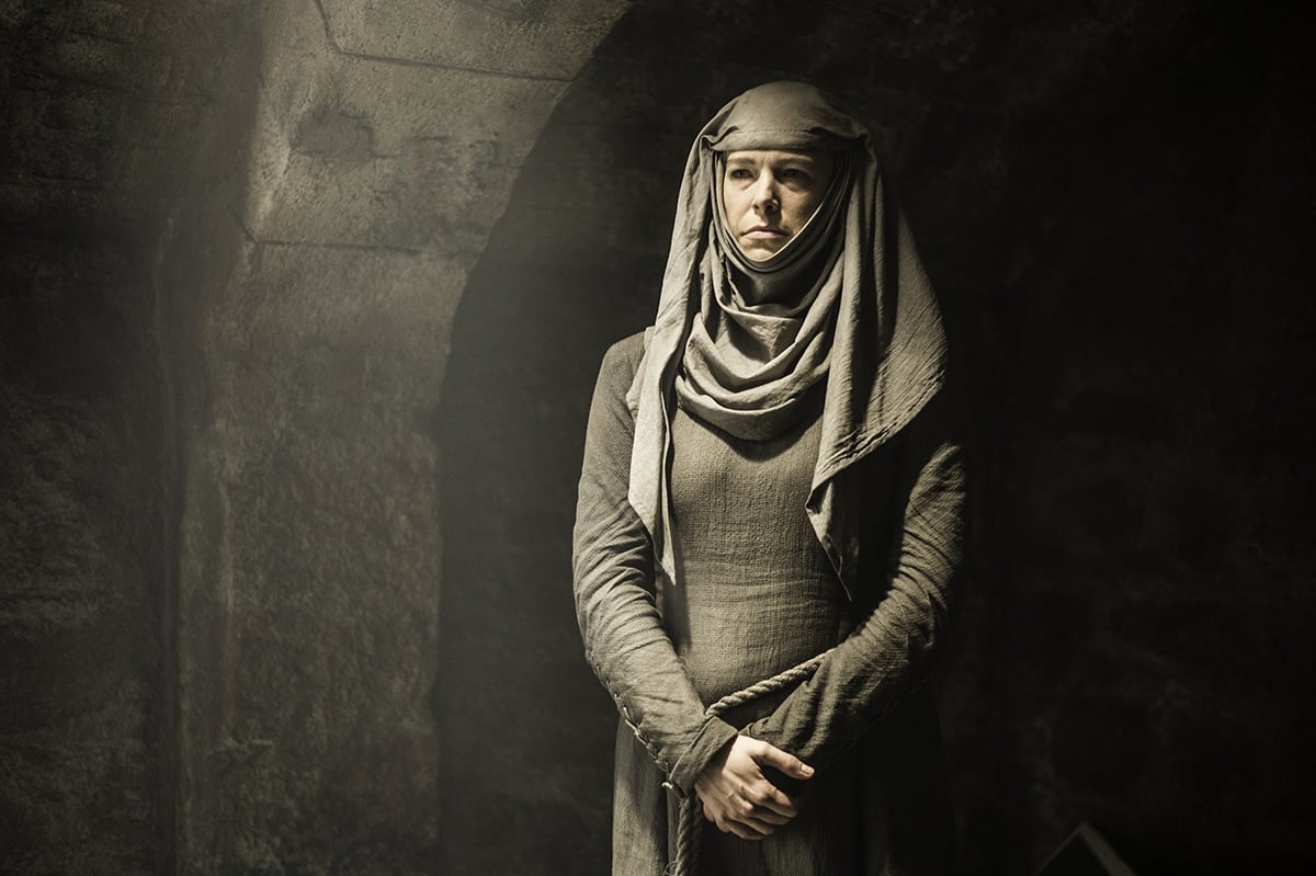 Hannah Waddingham performed her stunts as Septa Unella in Game of Thrones for eight episodes
