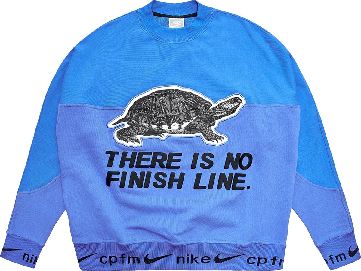 Nike and CPFM have teamed up to create a unique apparel collection that includes bold and eye-catching designs