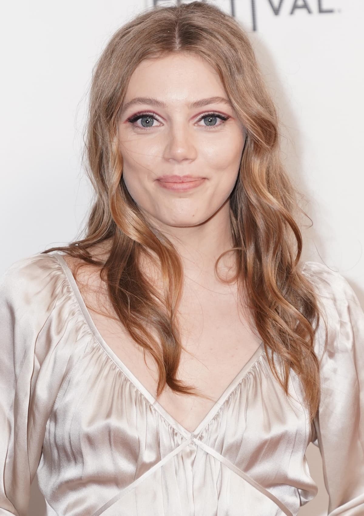 Grace Van Dien at the world premiere of Charlie Says during the 2019 Tribeca Film Festival