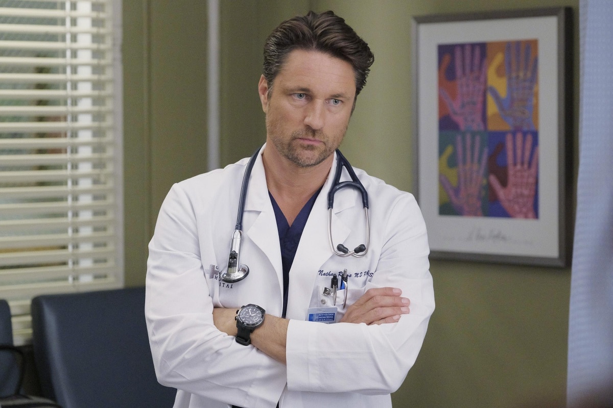 Martin Henderson as Dr. Nathan Riggs in the medical drama television series "Grey's Anatomy"