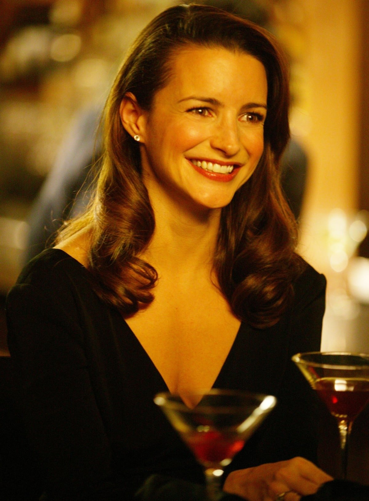Kristin Davis as Charlotte York in the romantic comedy-drama television series Sex and the City