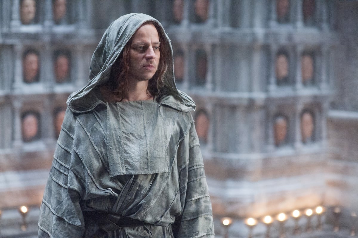 Tom Wlaschiha as Jaqen H’ghar in the fantasy drama television series Game of Thrones