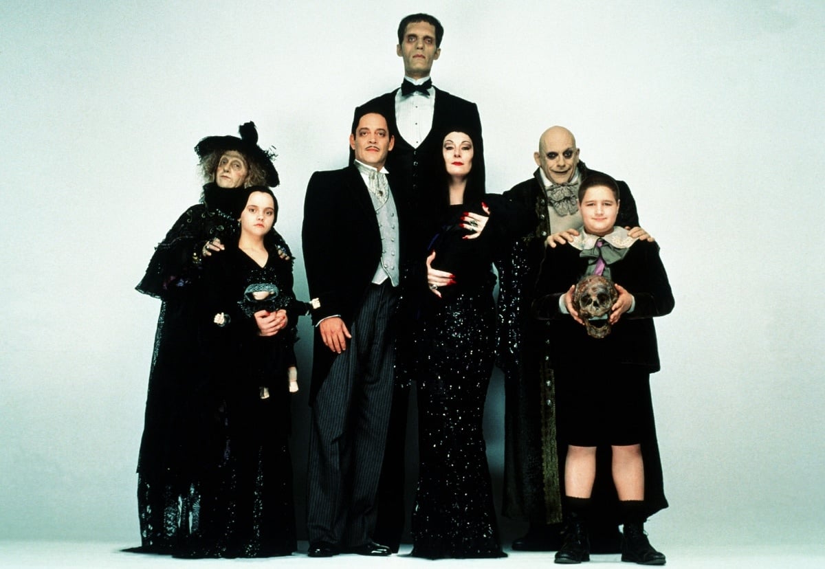 Carel Struycken looking imposing as Lurch of The Addams Family in a promo shot for Addams Family Values