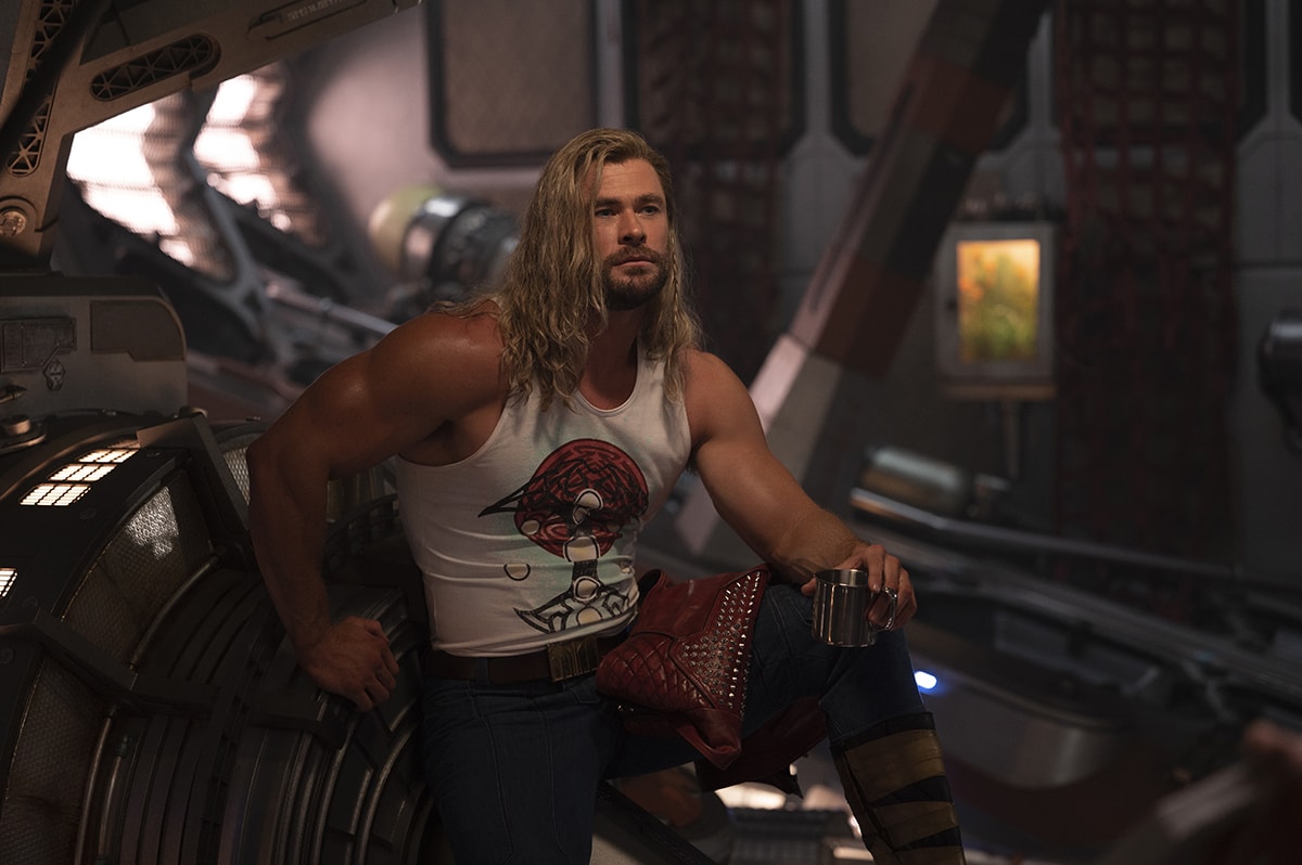 Chris Hemsworth achieved his biggest physique ever (231 pounds) for Thor: Love and Thunder
