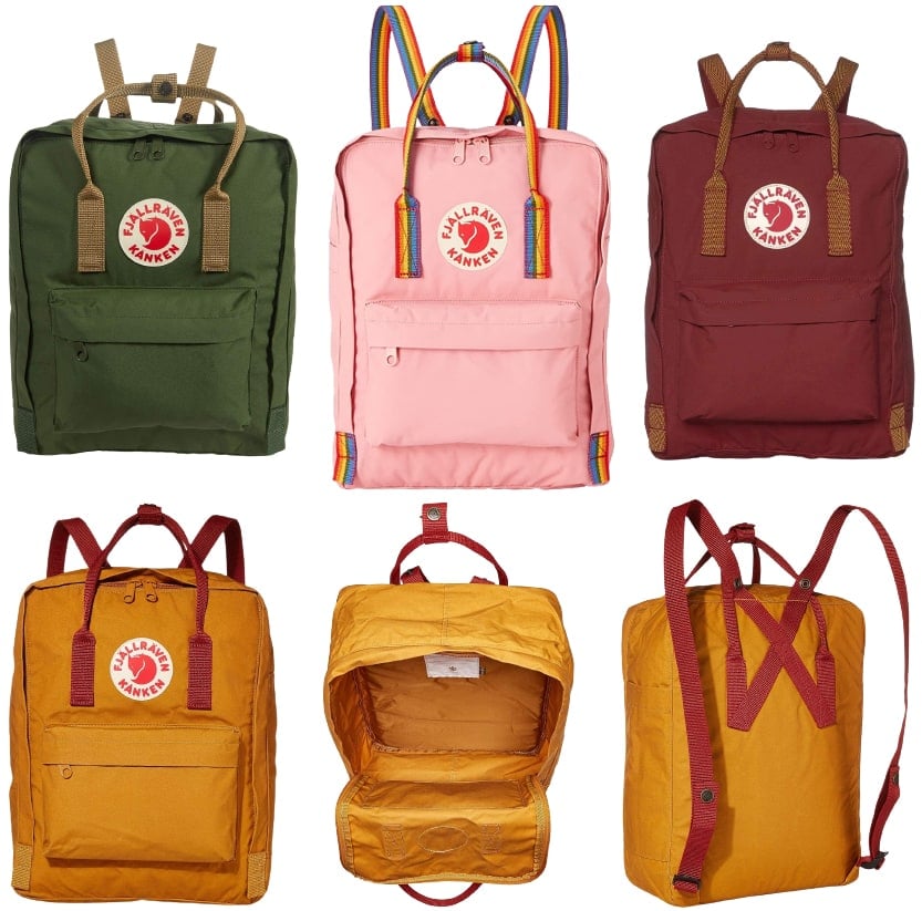 Available in an array of colors, the Kanken backpack has grown from a schoolyard staple to a fashion icon, made from rugged Vinylon fabric with a comfortable foam back panel, dual top handles, and adjustable shoulder straps