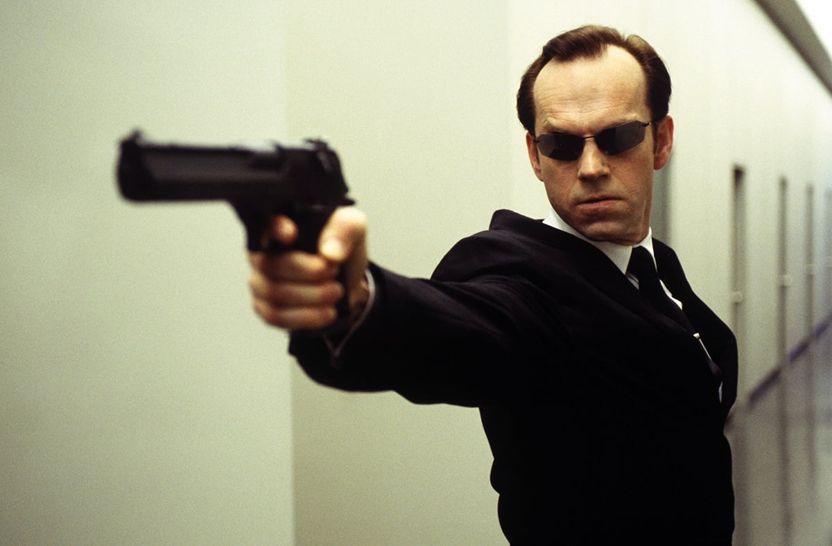 Hugo Weaving, who played Agent Smith in The Matrix trilogy, did not reprise his role due to scheduling conflicts