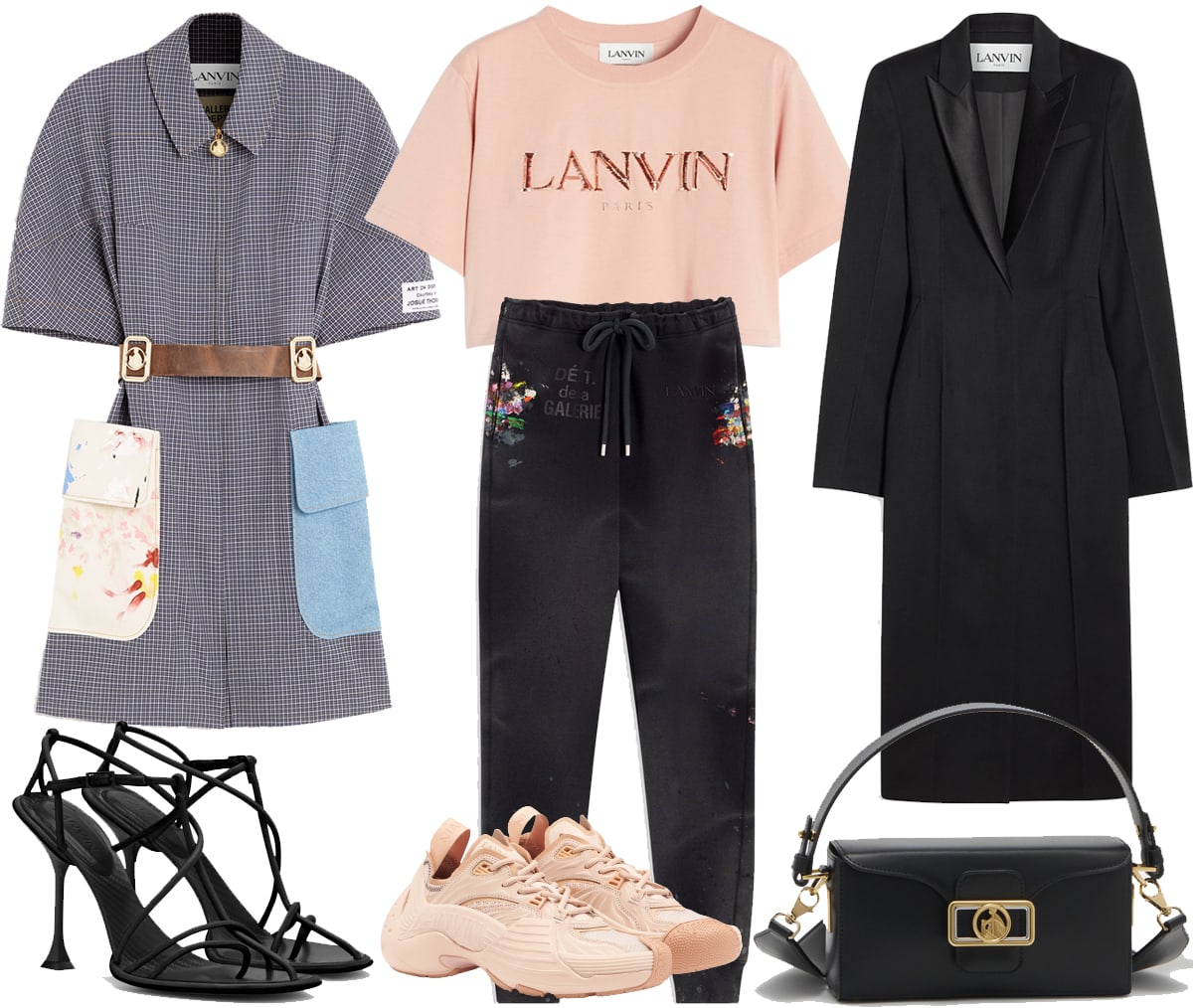 Lanvin's bags, footwear, and ready-to-wear collections are mostly made in Italy