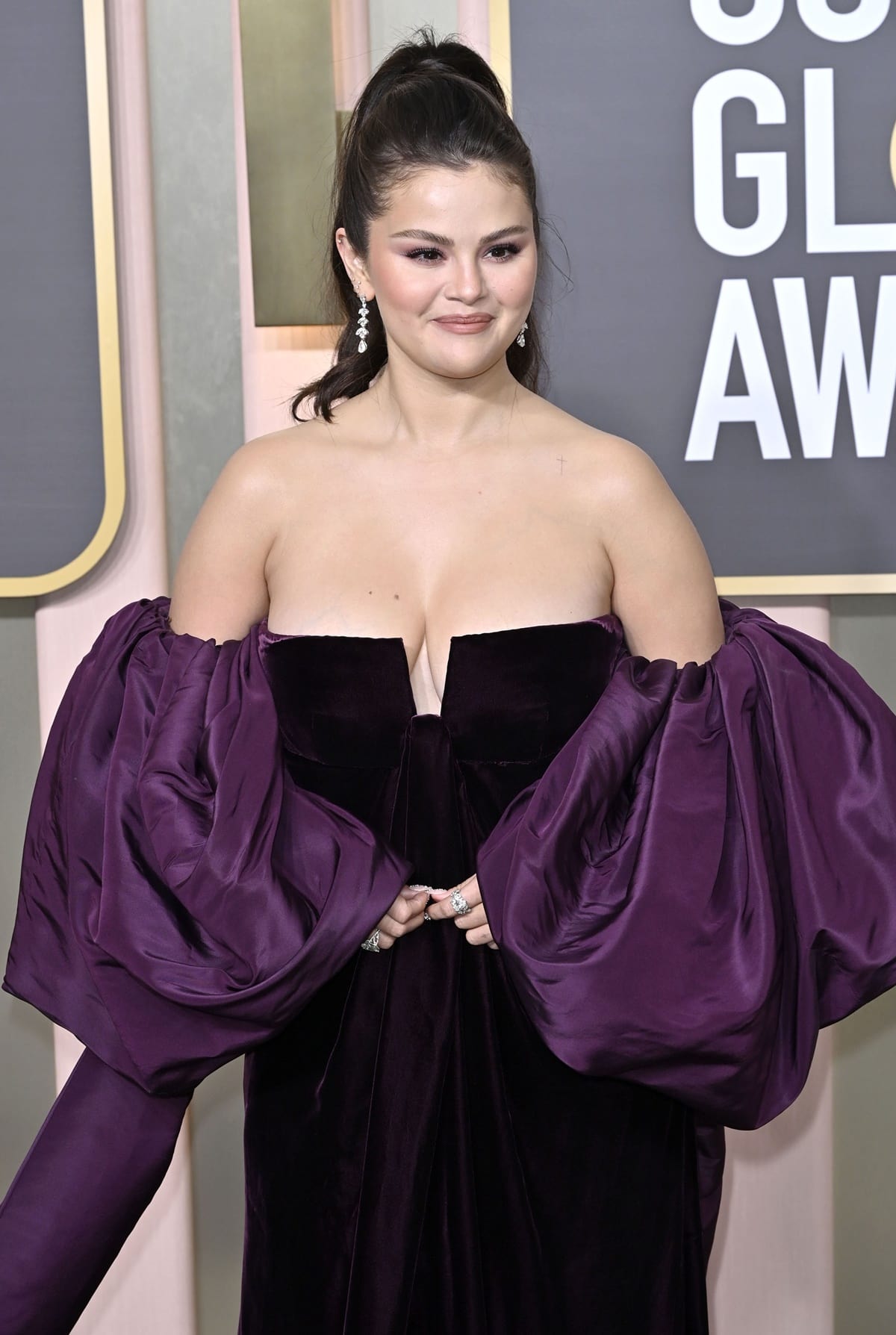 First-time acting nominee Selena Gomez was nominated for her work in Only Murders in the Building