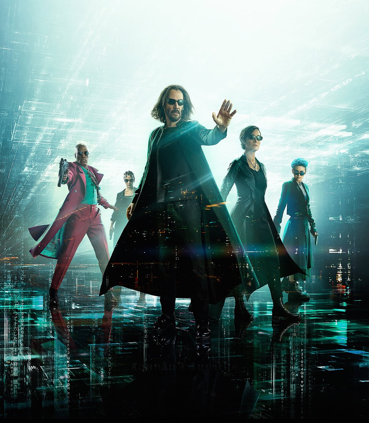 The fourth installment in The Matrix film franchise, The Matrix Resurrections, is set sixty years after The Matrix Revolutions
