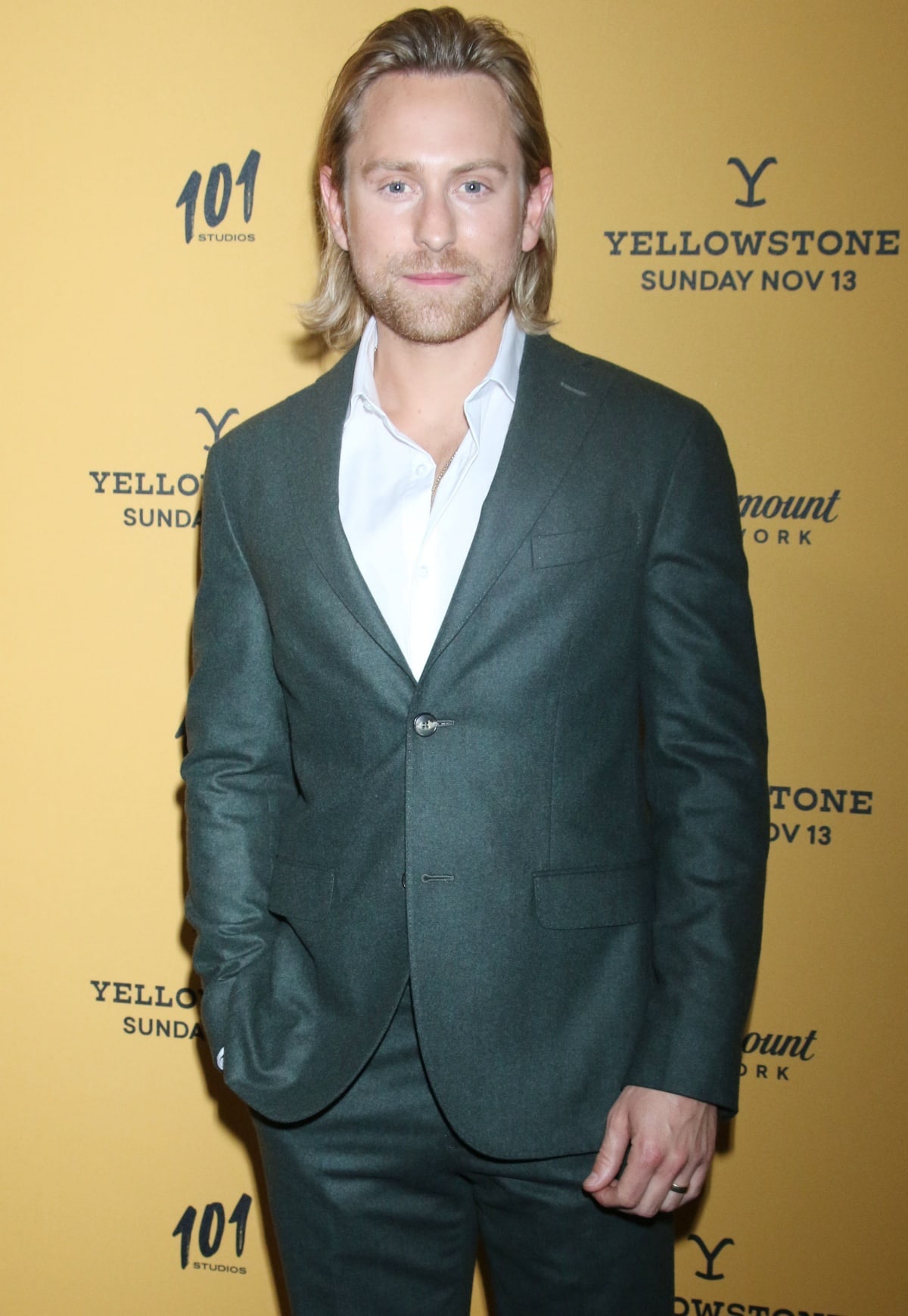 Eric Nelsen attending the Season 5 premiere of “Yellowstone”