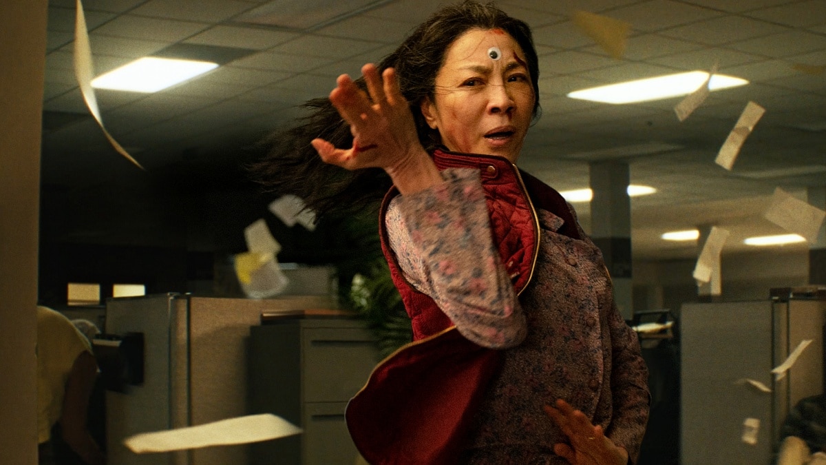 Michelle Yeoh showed off her incredible acting chops and martial arts skills in Everything Everywhere All at Once