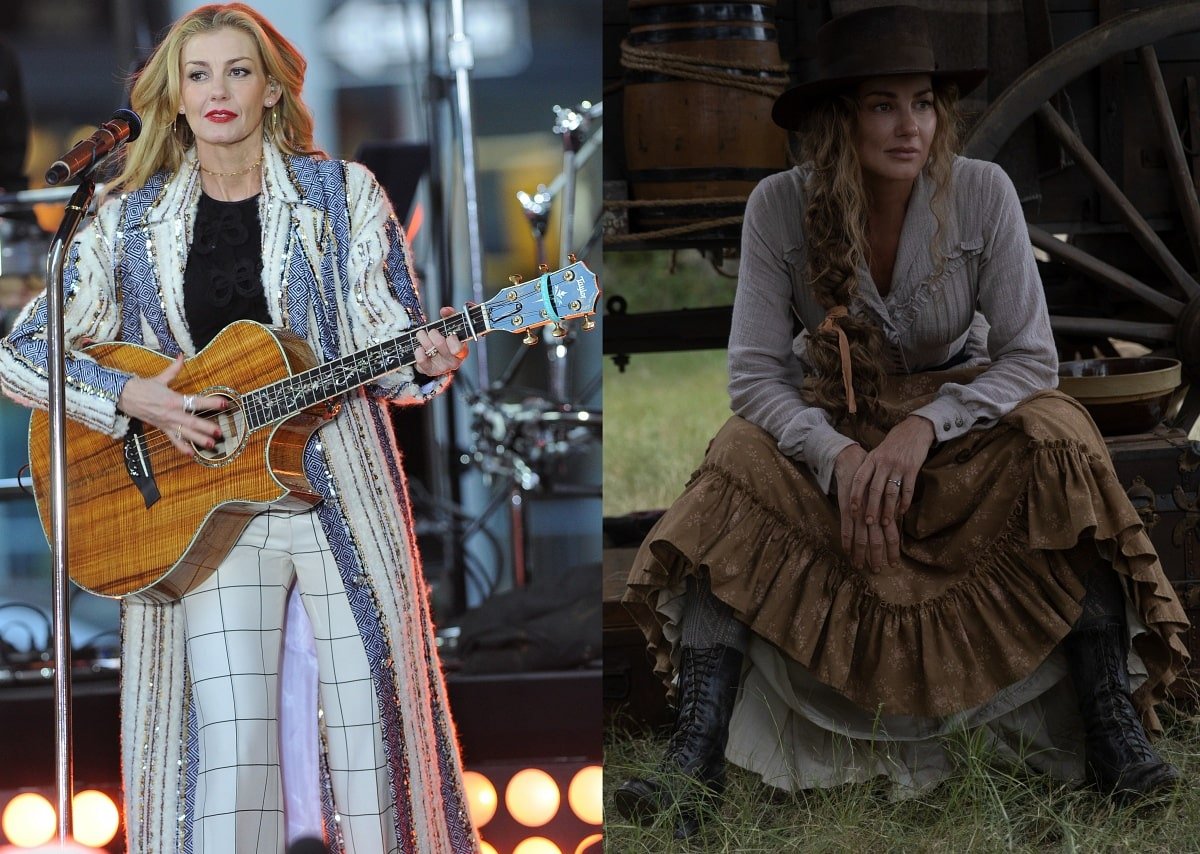 Faith Hill as Margaret Dutton in the Western drama television series “1883”