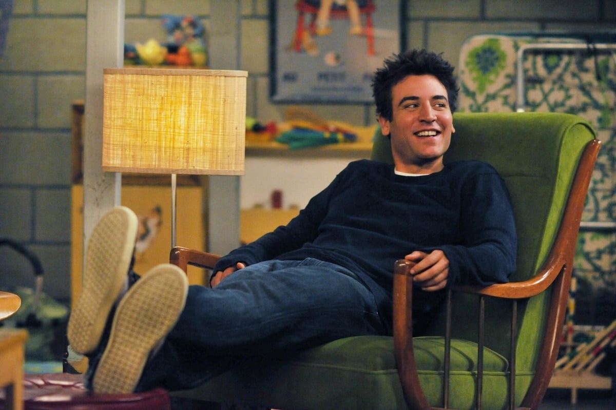 Josh Radnor as Ted Mosby in the sitcom How I Met Your Mother