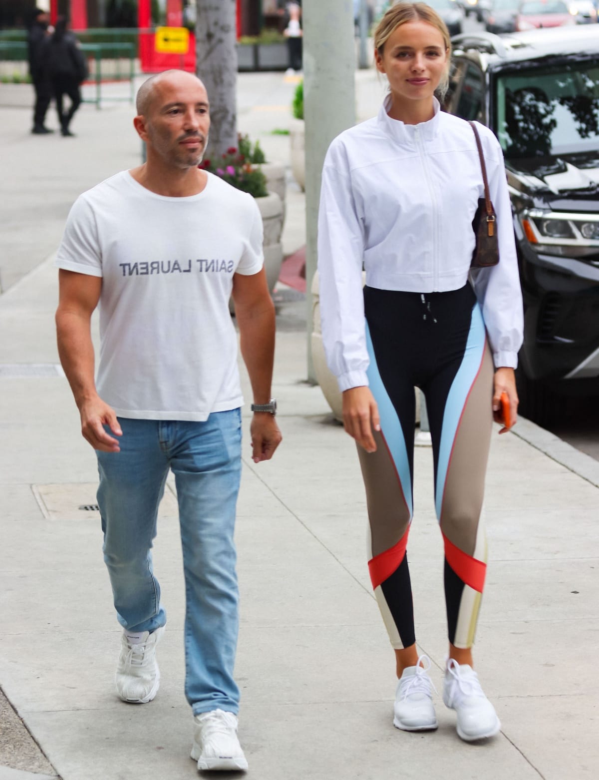 Jason Oppenheim and Marie-Lou Nurk out and about in Los Angeles