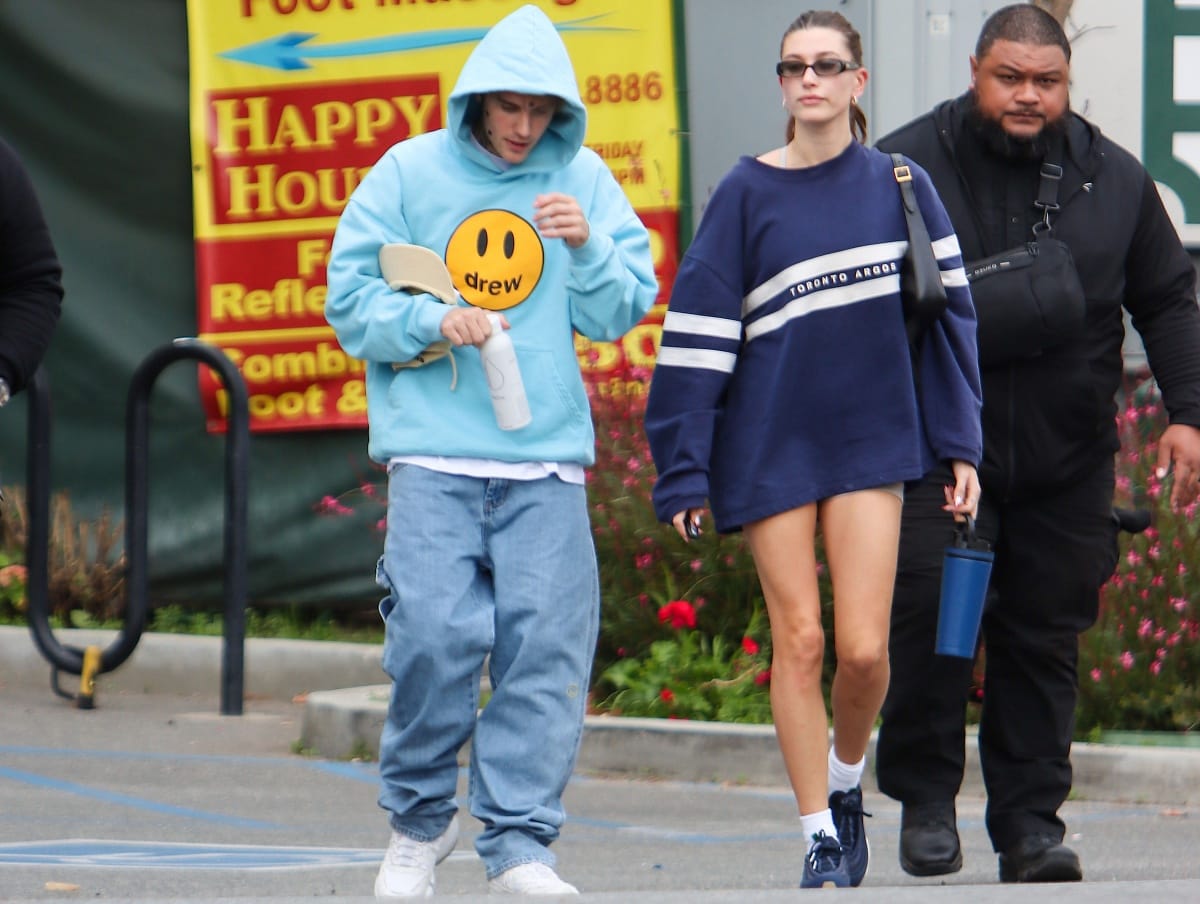 Justin Bieber and Hailey Bieber out and about in Los Angeles