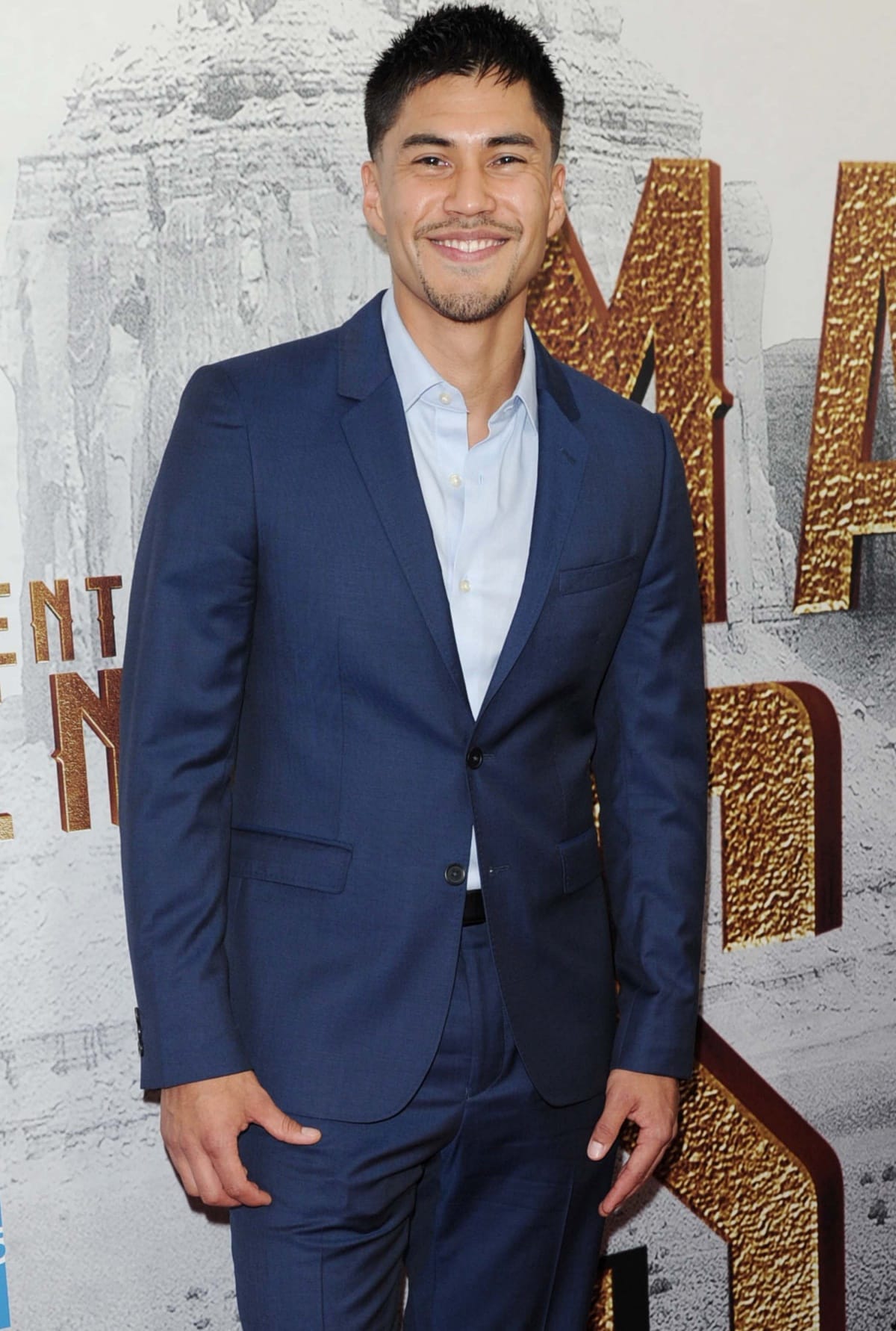Martin Sensmeier at a special screening of “The Magnificent Seven”
