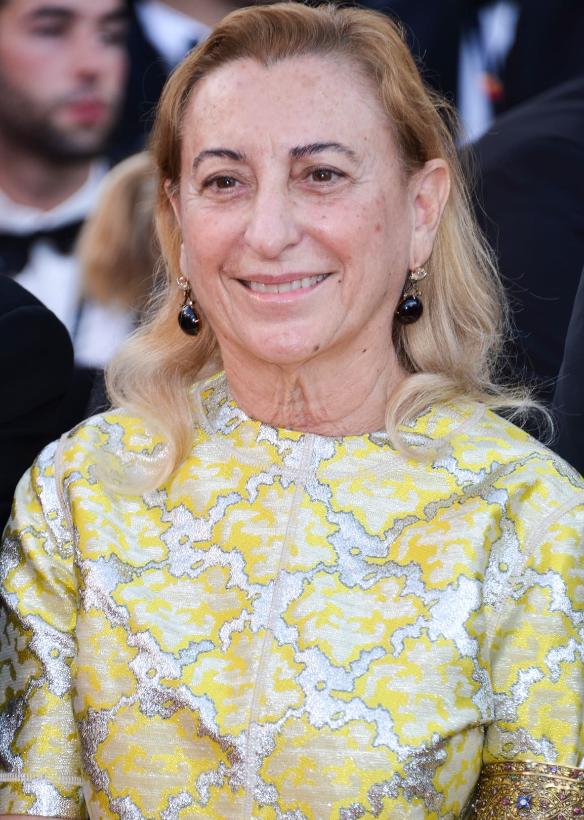 Miuccia Prada, who transformed Prada into a global powerhouse, at the Cannes Film Festival on May 22, 2017