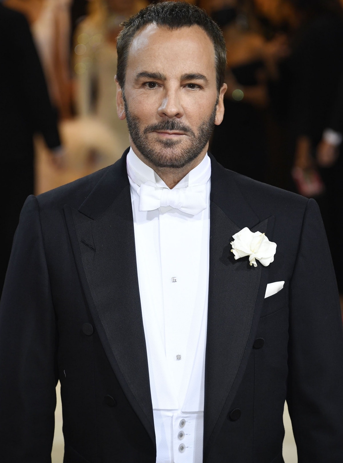Tom Ford, a major force in modern fashion and film, at the 2022 Met Gala on May 2, 2022