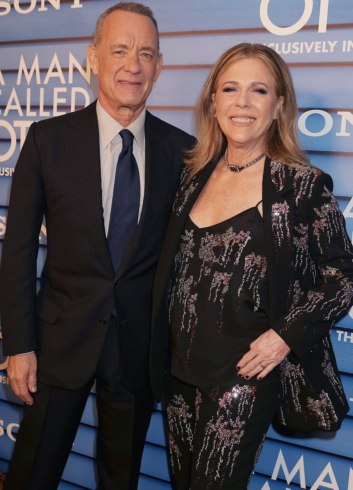 Tom Hanks and Rita Wilson at a special screening of “A Man Called Otto”