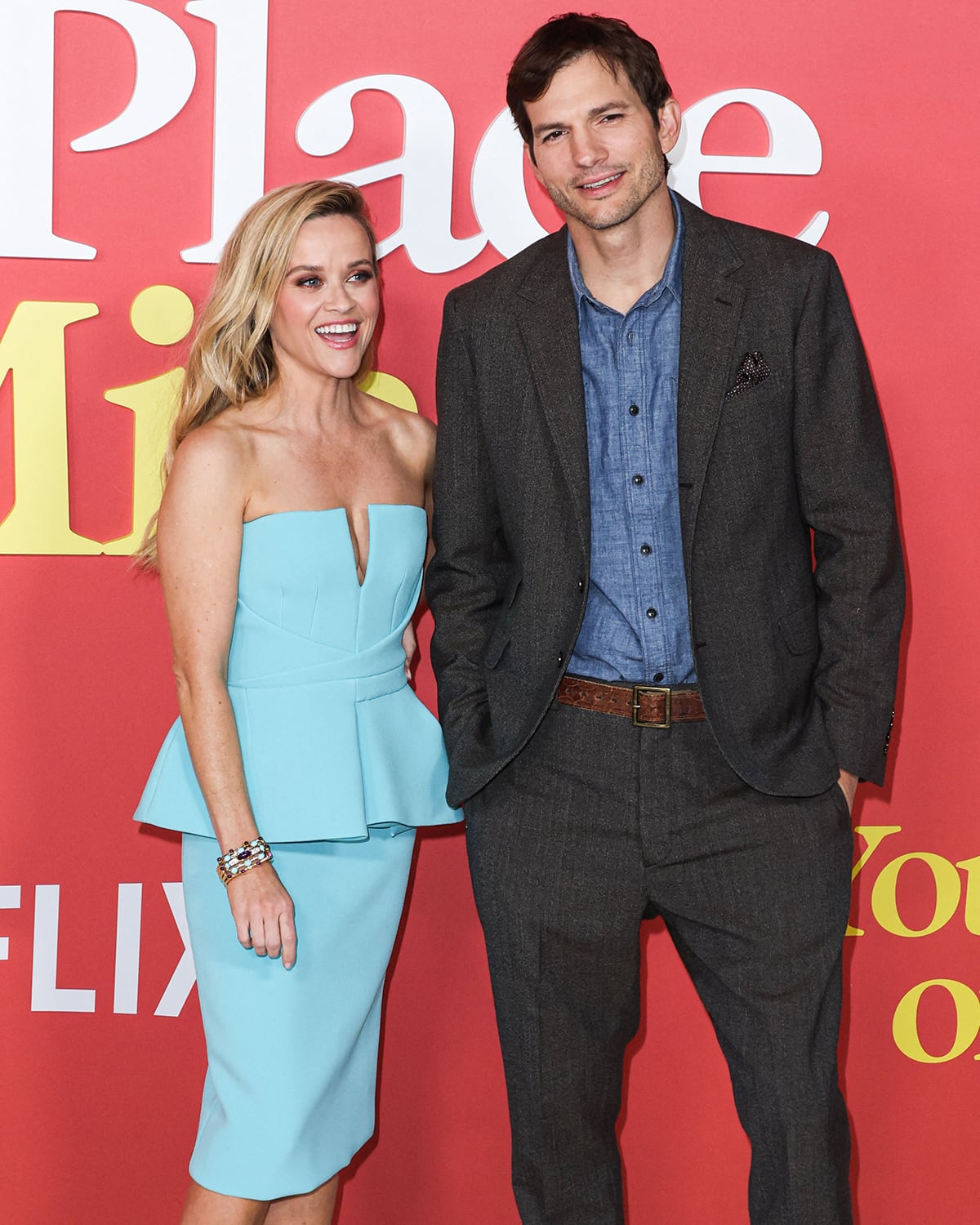 Ashton Kutcher revealed he has always wanted to work with Reese Witherspoon