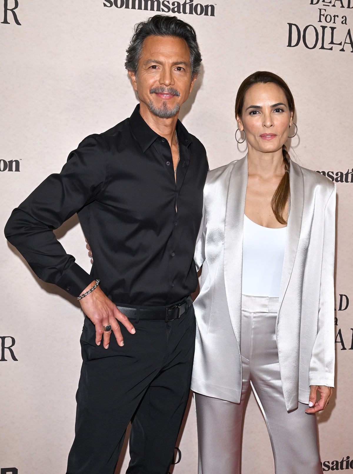 Benjamin Bratt began dating actress Talisa Soto in 2002 after meeting during the filming of Piñero (2001), got married in April 2022, and have two children together, a daughter named Sophia and a son named Mateo