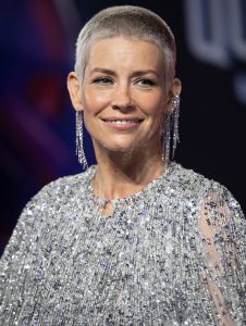 Evangeline Lilly Debuts Pixie Haircut and Statement Shoes at Ant-Man