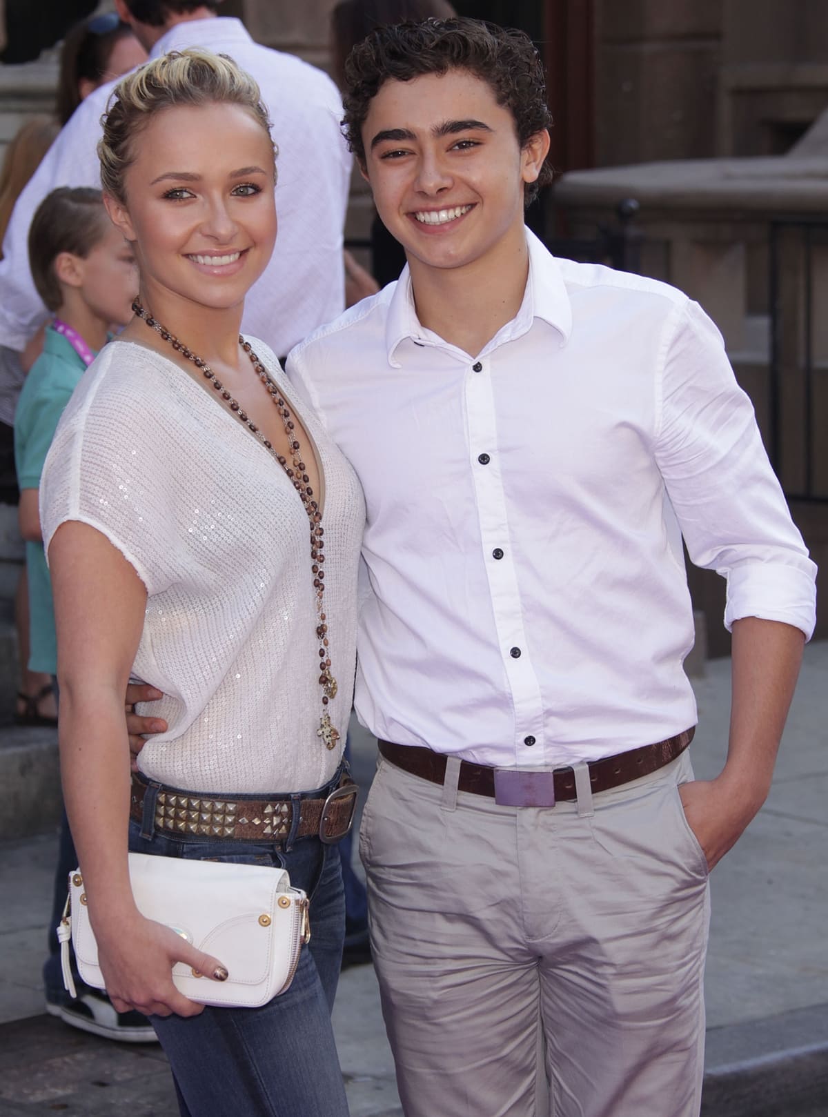 Actress Hayden Panettiere and actor Jansen Panettiere arrive at Variety's 5th Annual Power of Youth event