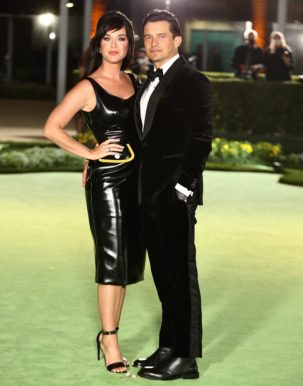 Katy Perry and Orlando Bloom at the opening of The Academy Museum of Motion Pictures on September 26, 2021