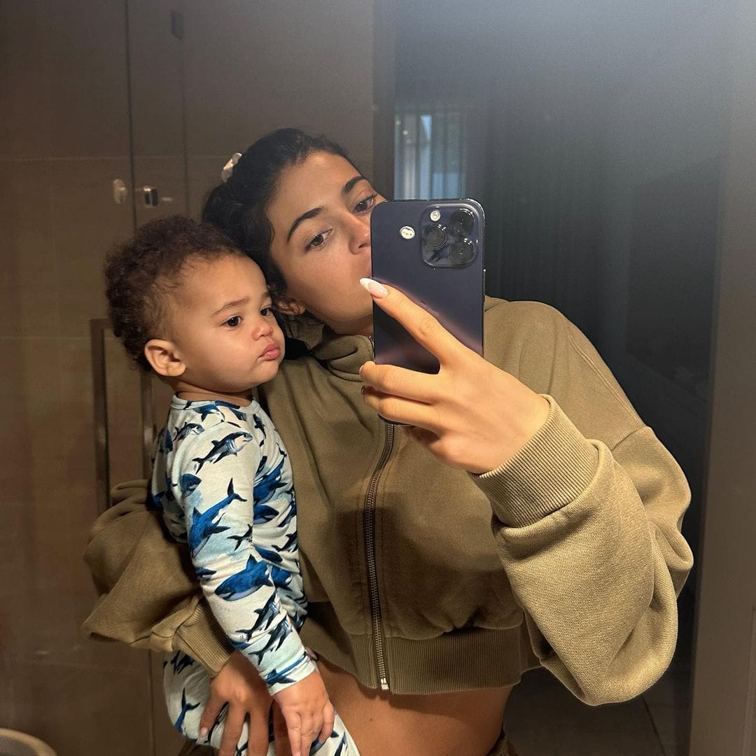 Kylie Jenner shares son's new name, Aire, via Instagram just days before his first birthday