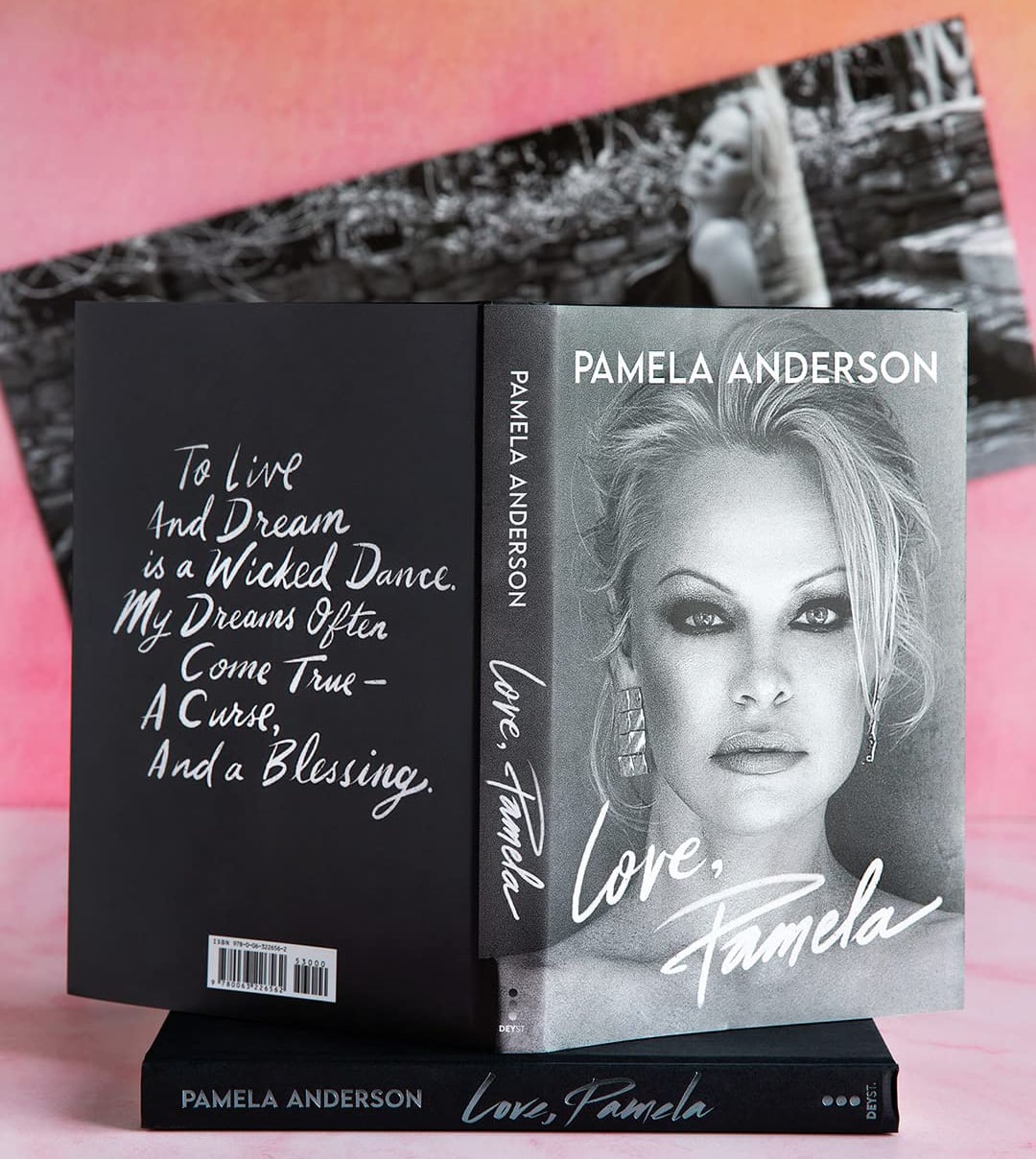 Pamela Anderson launches a memoir, Love, Pamela, which details her life story from her decades in the limelight