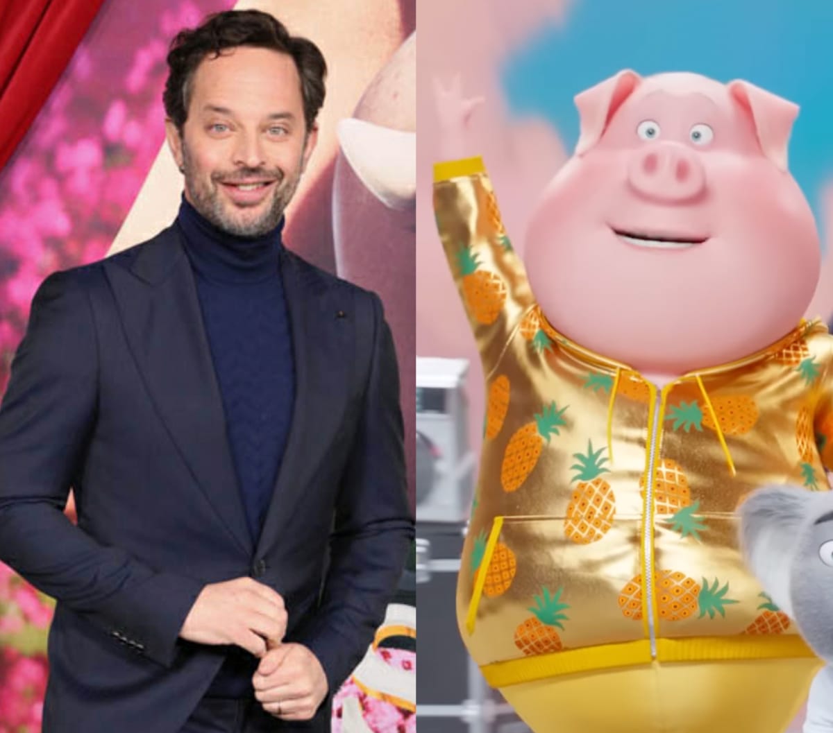 Nick Kroll is Rosita's on-stage companion Gunter in Sing 2