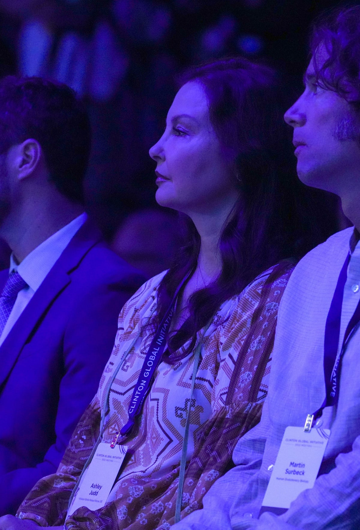 Ashley Judd attending the 2022 Clinton Global Initiative