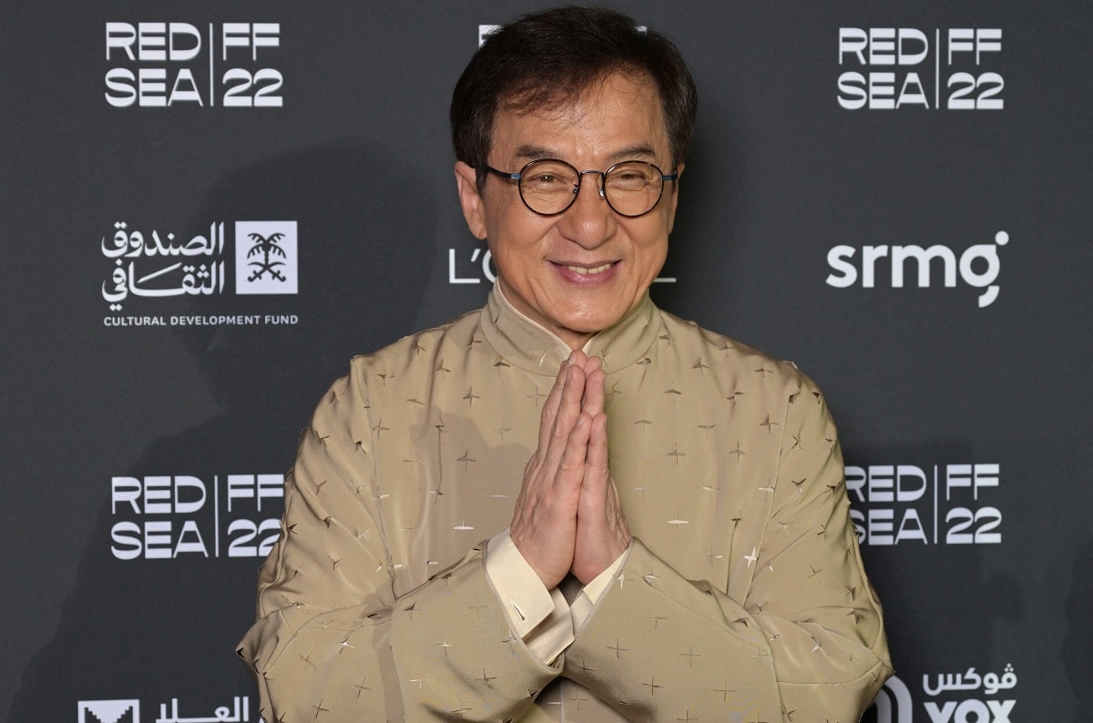Jackie Chan attending the closing ceremony of the Red Sea International Film Festival