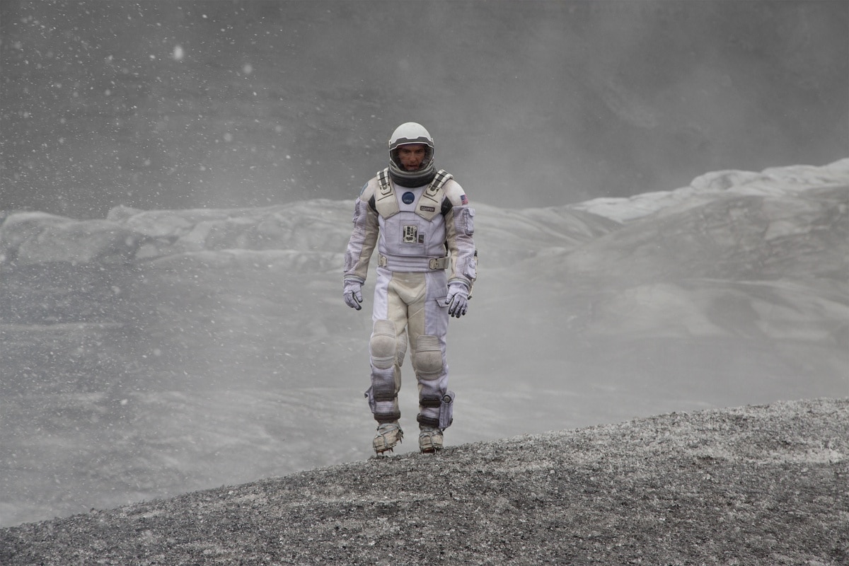 Matthew McConaughey as Joseph Cooper in the 2014 epic science fiction film Interstellar