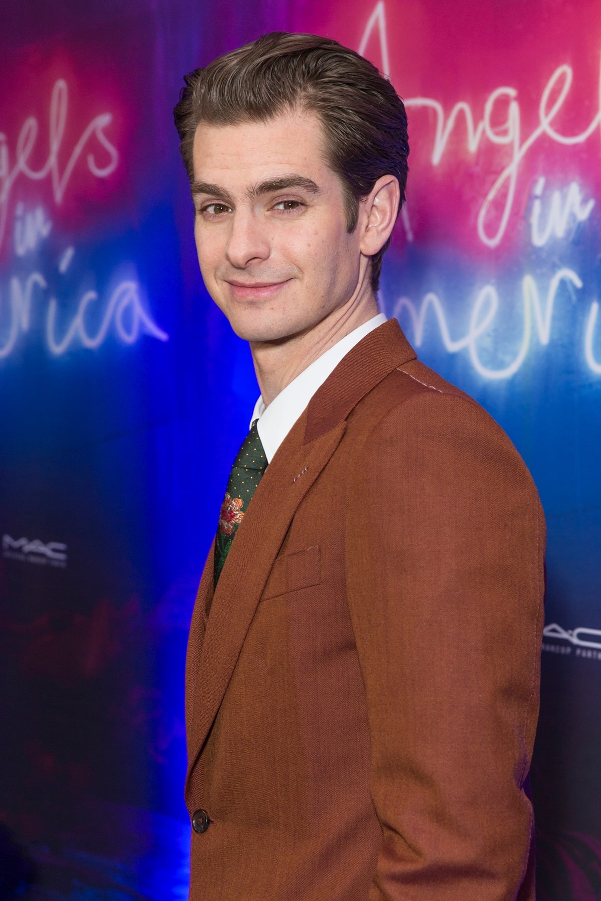 Andrew Garfield attending the revival of Angels of America afterparty at Espace in New York City