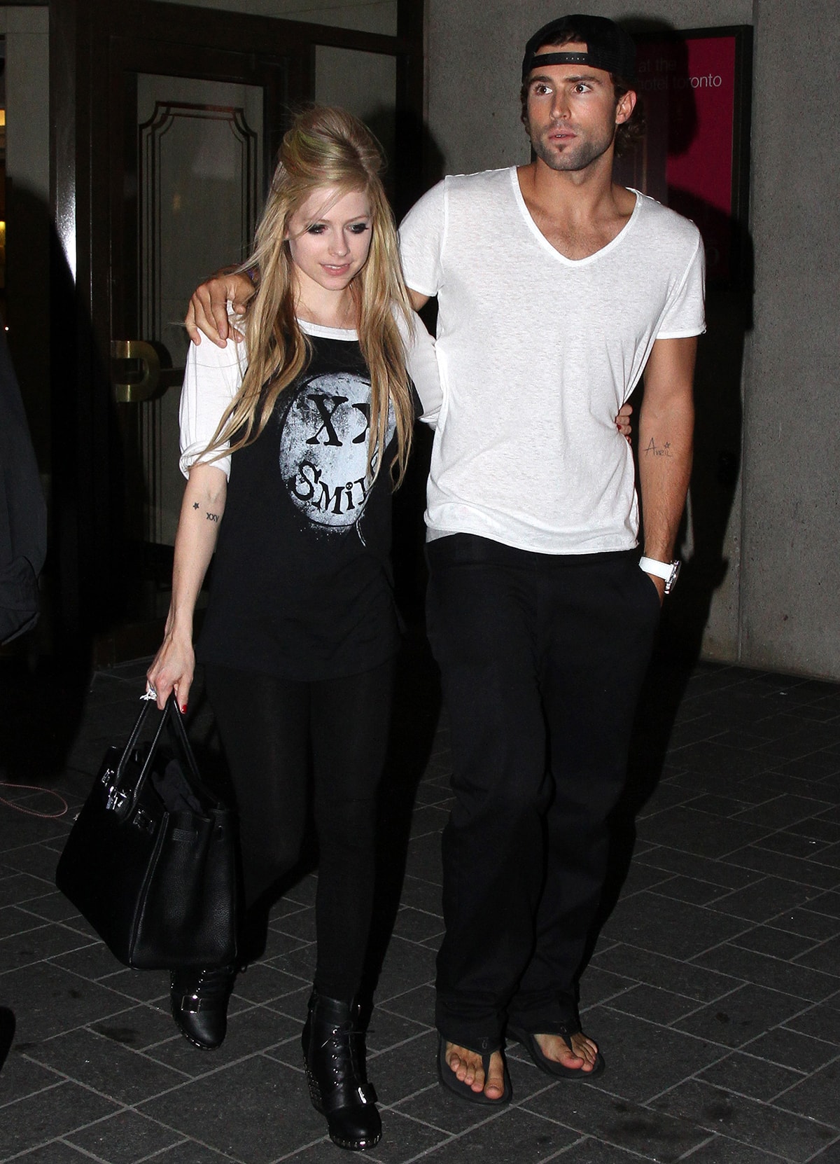 Avril Lavigne dated The Jenner's half-brother Brody Jenner from 2010 to 2012