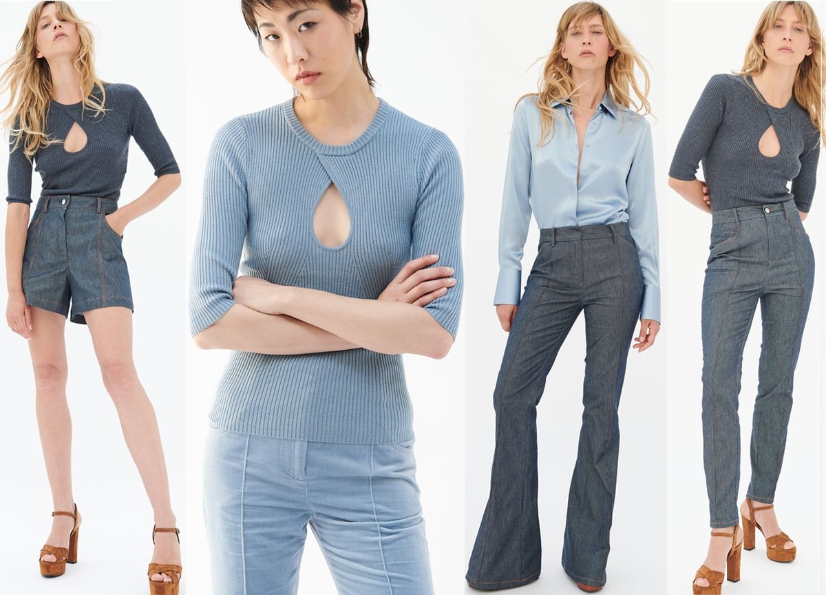 Barbara Bui's latest collection focuses on denim with the label's signature cool-chic look