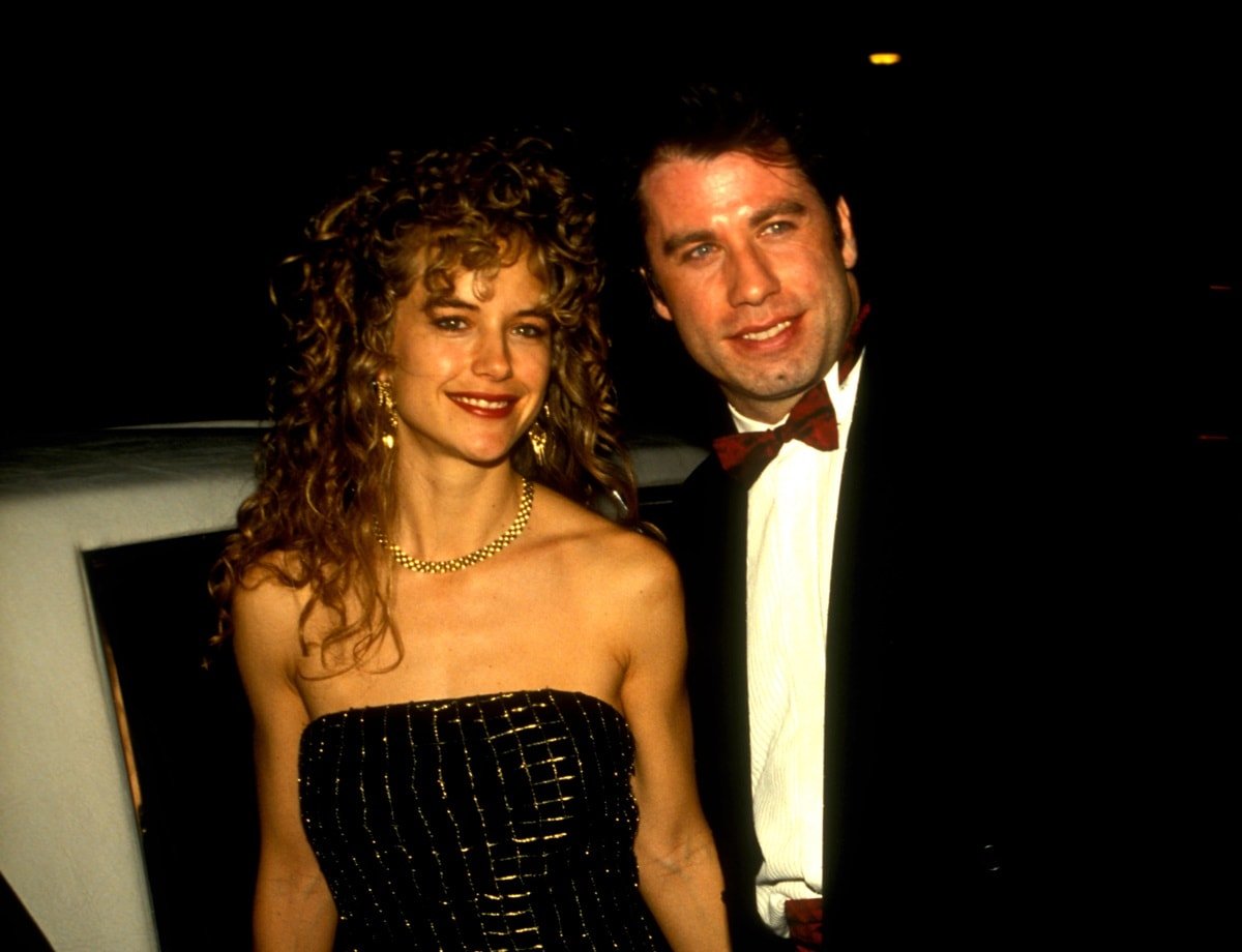 John Travolta with his wife Kelly Preston