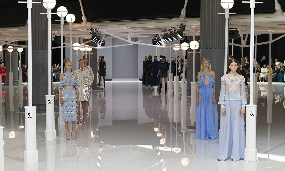 Ralph & Russo runway at London Fashion Week Pret-A-Porter Spring / Summer 2018 in September 2017