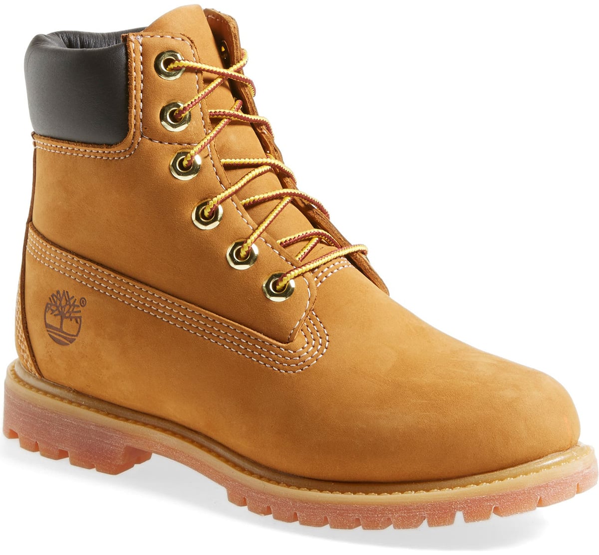 These iconic Timberland boots are made from premium leather from a Leather Working Group silver-rated tannery