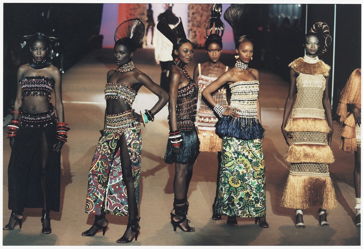 In 1967, Yves Saint Laurent released its Spring-Summer African Collection that focused heavily on fringing