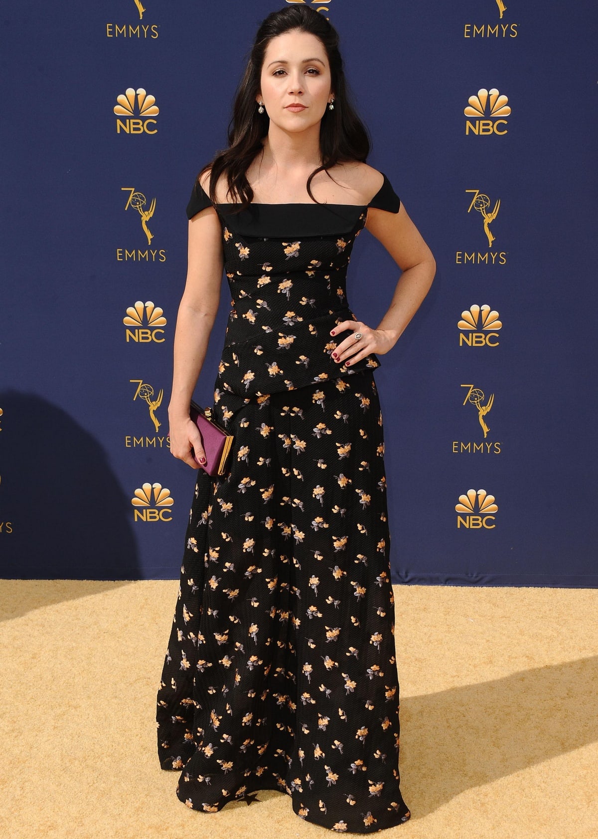 Shannon Woodward attending the 70th Primetime Emmy Awards
