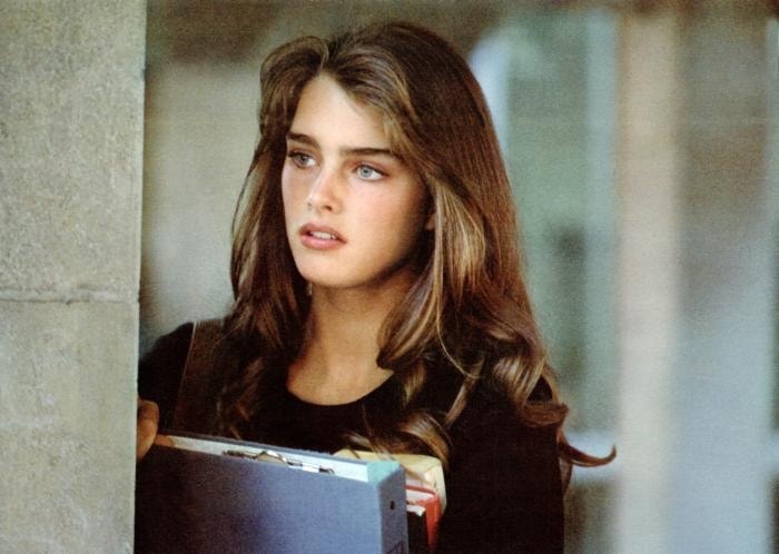 Teenage Brooke Shields as Jade Butterfield in the 1981 American romantic drama film Endless Love