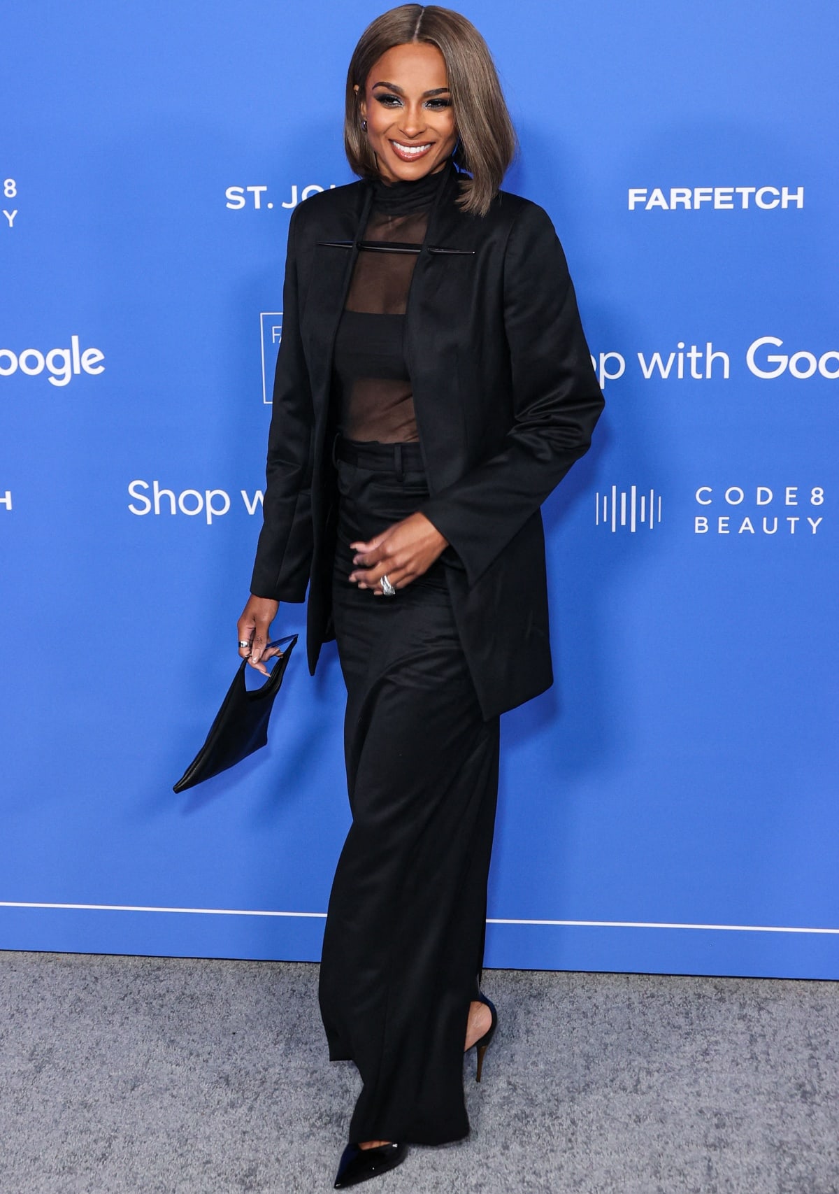 Ciara exuded confidence and sensual elegance at The Fashion Trust U.S. Awards 2023