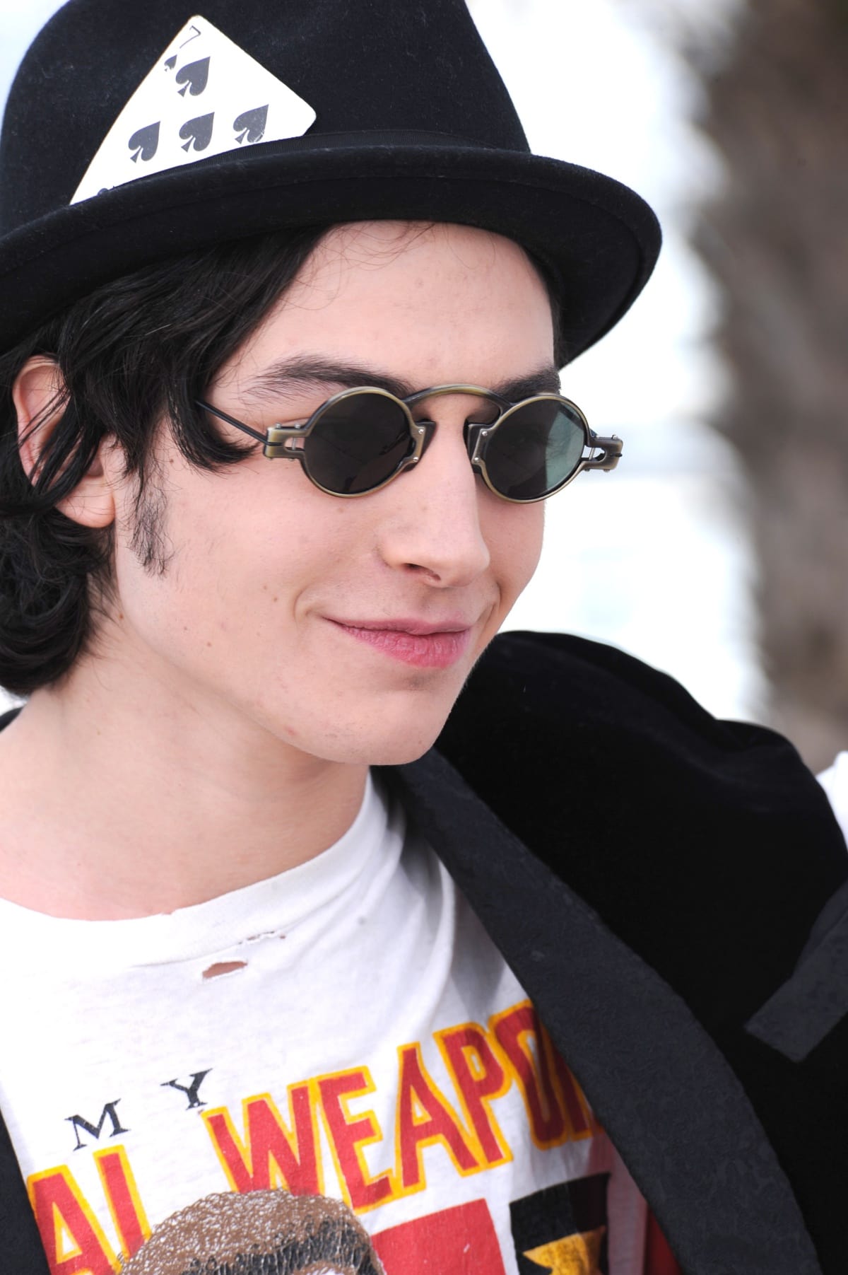 Ezra Miller at the photocall for We Need to Talk About Kevin during the 64th Annual Cannes Film Festival