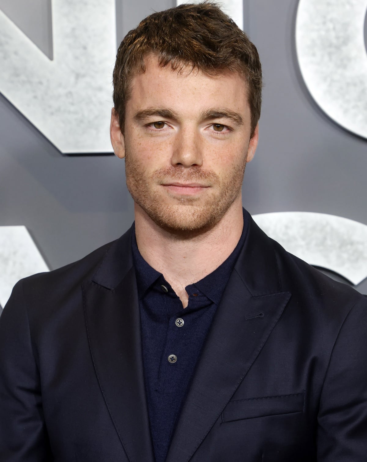 Gabriel Basso attending the premiere of The Night Agent