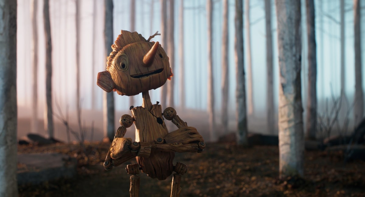 Guillermo del Toro’s Pinocchio is a 2022 stop-motion animated musical dark fantasy film, which is loosely based on the 1883 Italian novel The Adventures of Pinocchio by Carlo Collodi and strongly influenced by Gris Grimly’s illustrations for a 2002 edition of the book